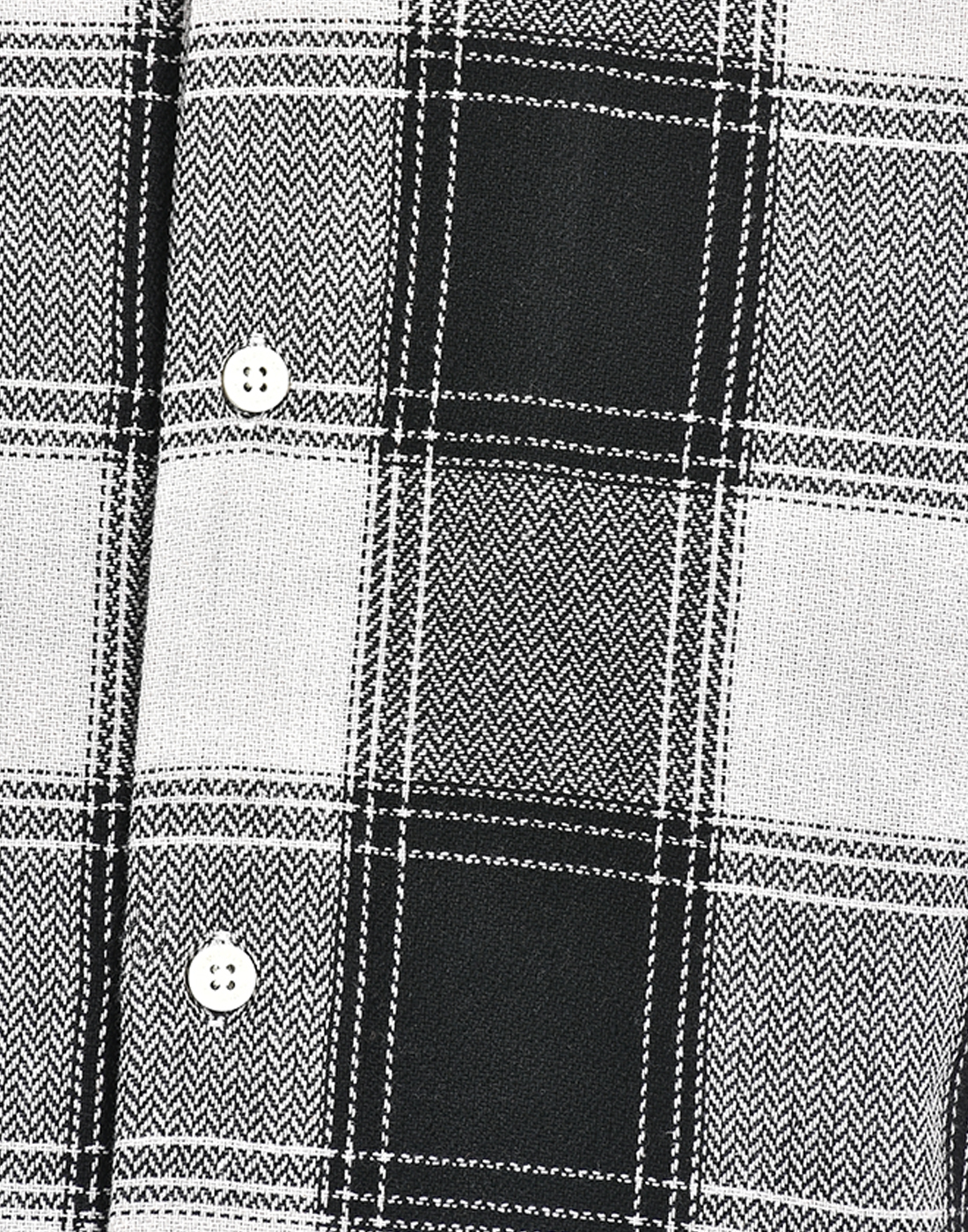 Numero Uno Men Checkered Black Shirt
